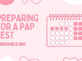 preparing pap test