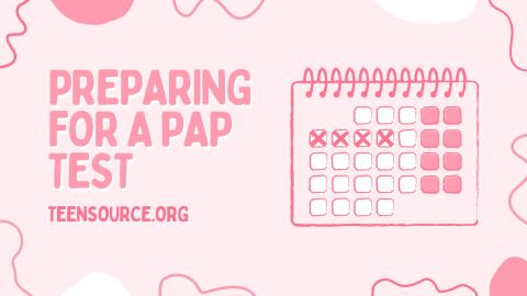 preparing pap test